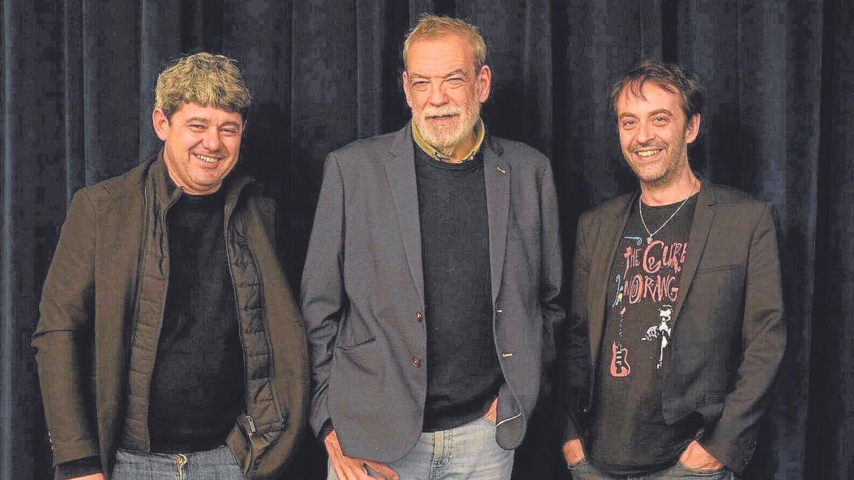 Jorge Díaz, Agustín Martínez y Antonio Mercero. | FOTO: EFE