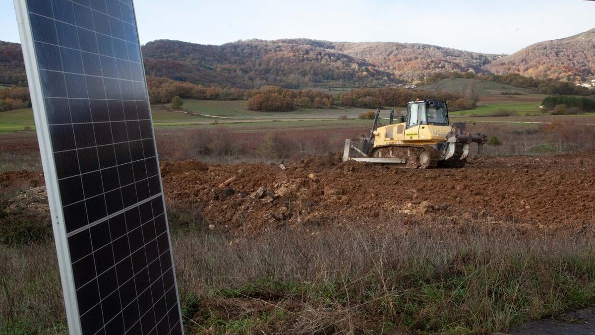 Instalación solaren Maeztu.
