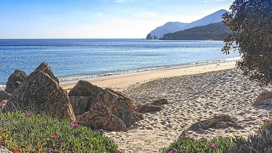 La hermosa playa de Galapos.