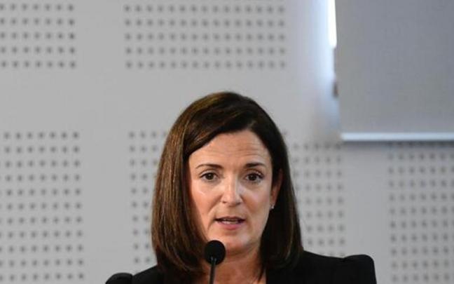 La consejera de Igualdad, Justicia y Políticas Sociales, Beatriz Artolazabal