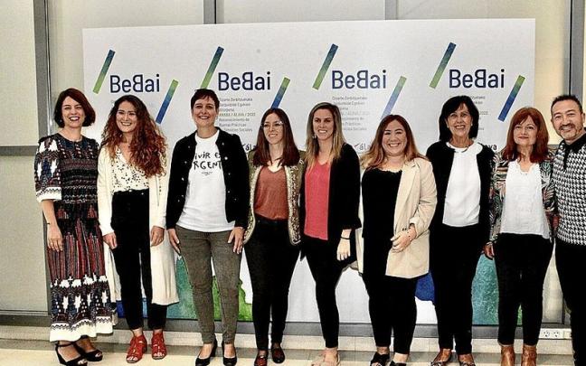 Atzo egindako aintzatespen-ekitaldian egindako irudia. | ARGAZKIA: PILAR BARCO