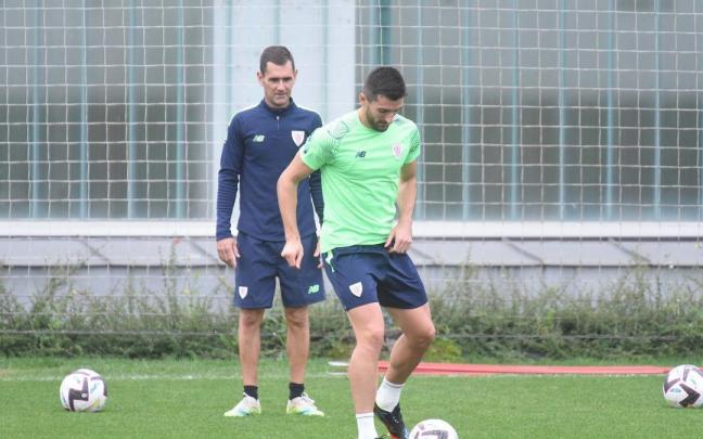 Entrenamiento del Athletic en Lezama Entrenamiento del Athletic en Lezama