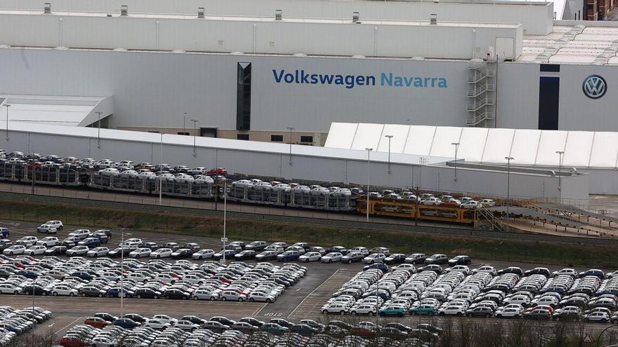 Vista general de las instalaciones de Volkswagen en Landaben