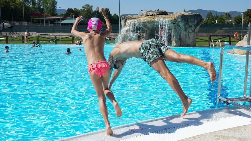 Día de piscina en Vitoria