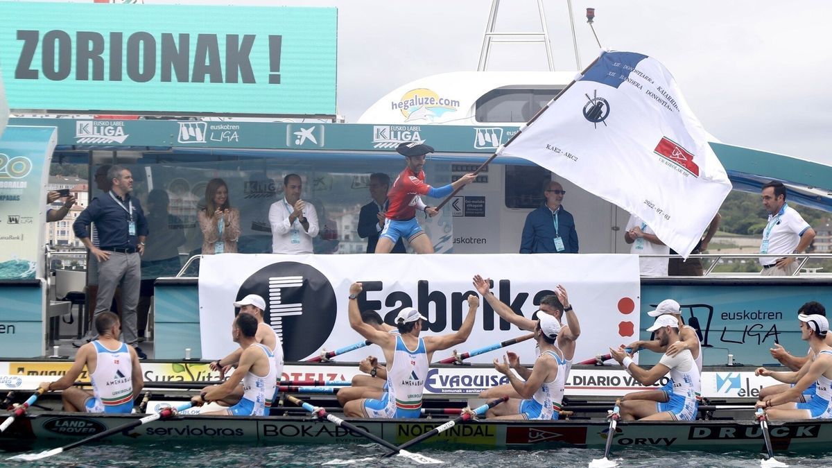 Donostiarra se gustó en casa y se llevó la bandera tras una dura prueba en la que Urdabai finalizó tercera.