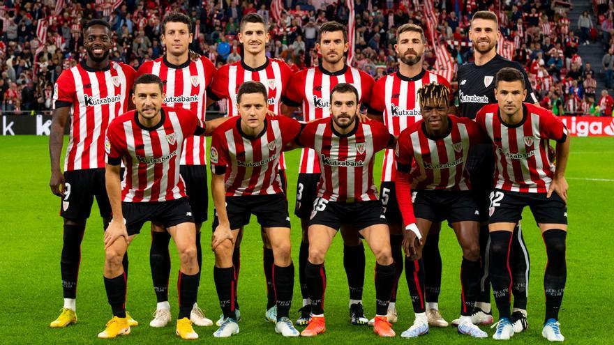 Once titular del Athletic ante el Valladolid.