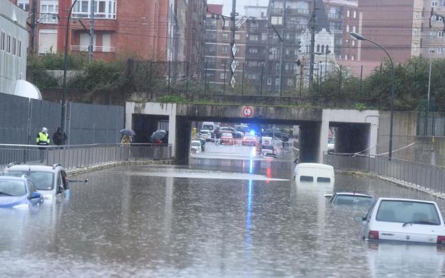 Inundaciones en el barrio bilbaino de Zorrotza en noviembre del año pasado Inundaciones en el barrio bilbaino de Zorrotza en noviembre del año pasado