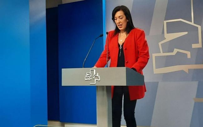 La única representante de Vox en la Cámara de Gasteiz, Amaia Martínez La única representante de Vox en la Cámara de Gasteiz, Amaia Martínez