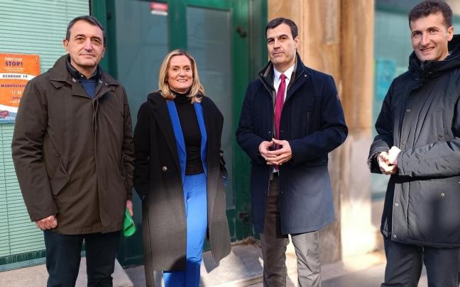 Responsables del Ayuntamiento y la Diputación.