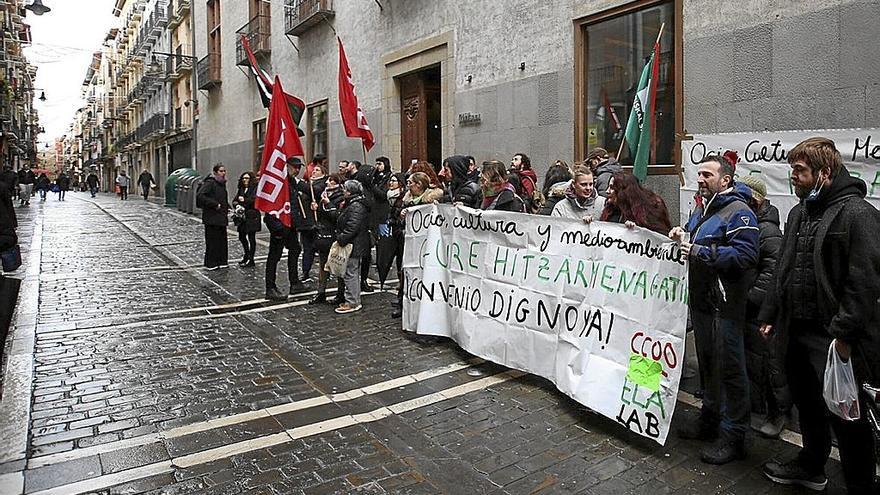 Protesta en el sector del ocio y la cultura