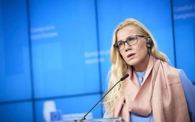 La comisaria europea de Energía, Kadri Simson