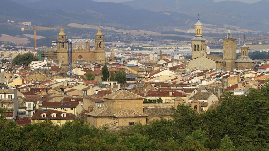 Vista general de Pamplona