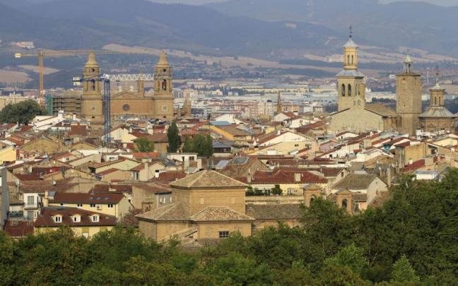 Vista general de Pamplona