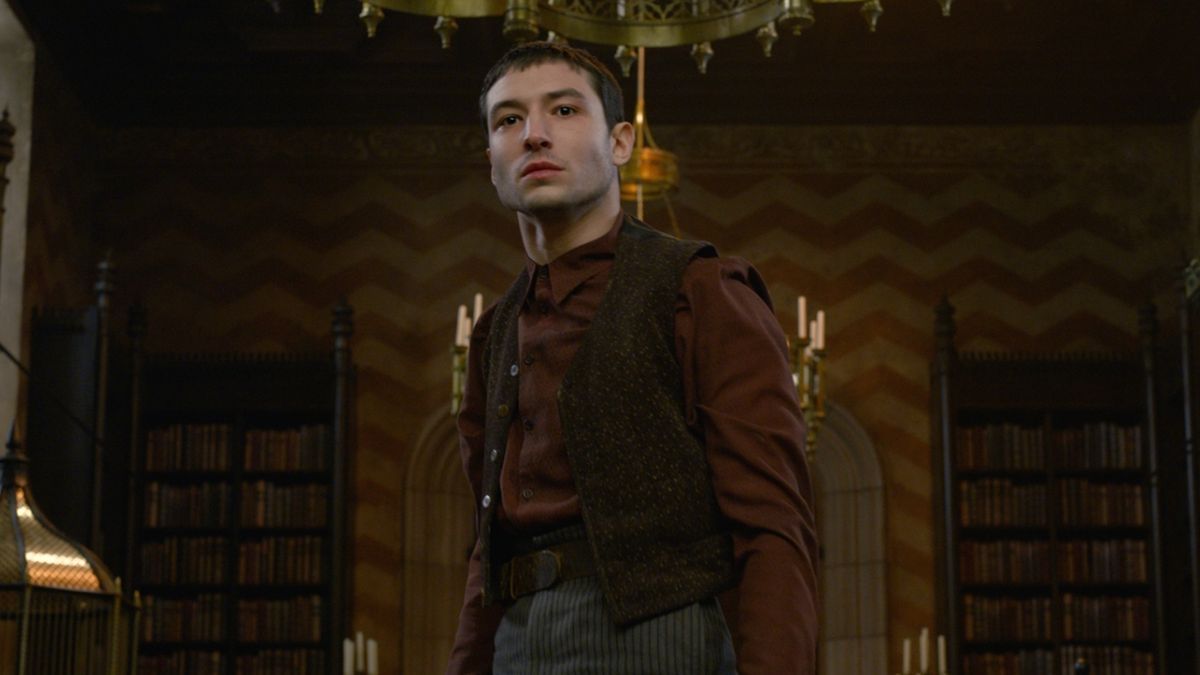 Ezra Miller en 'Animales fantásticos: Los crímenes de Grindelwald' (2018).