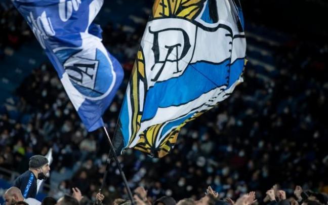 Afición del Alavés. Afición del Alavés.