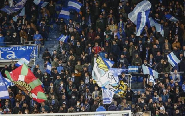 Afición del Alavés.