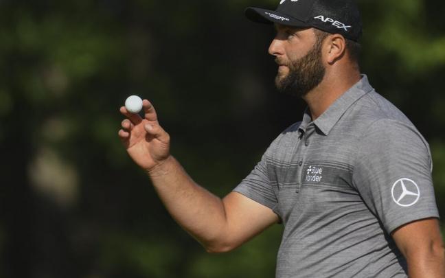 Jon Rahm, durante su participación en el US Open de 2022.