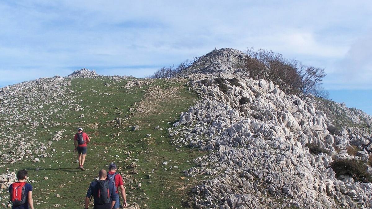 Marcha de montaña