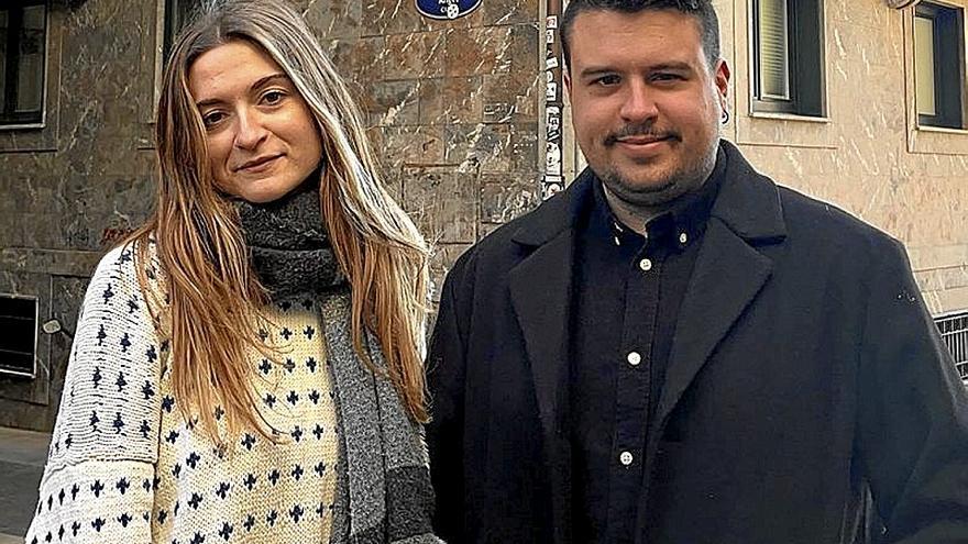 Altuzarra y Szpiga, graduados del máster del IISJ. | FOTO: N.G.