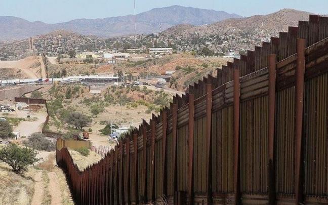 Frontera de EEUU y M&eacute;xico.
