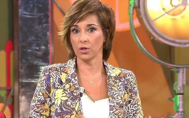 Adela Gonz&aacute;lez, en el plat&oacute; de 'S&aacute;lvame'.