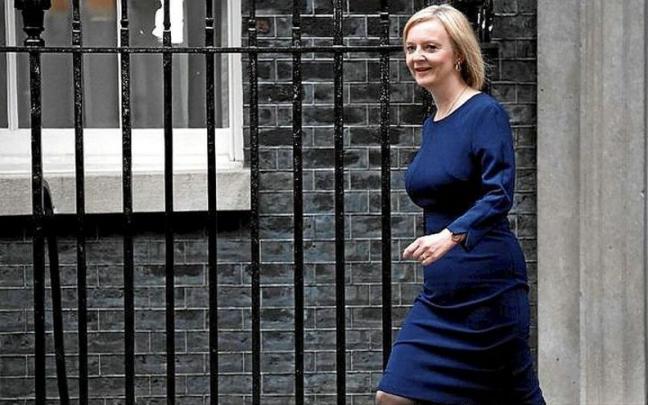 La primera ministra británica, Liz Truss. La primera ministra británica, Liz Truss.