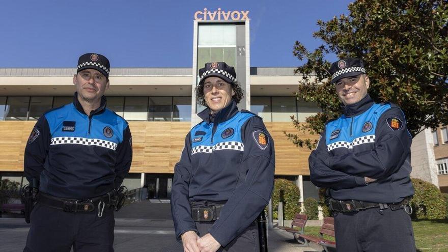 Miembros de la Polic&iacute;a Comunitaria