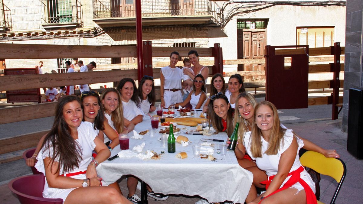 Almuerzo de una cuadrilla