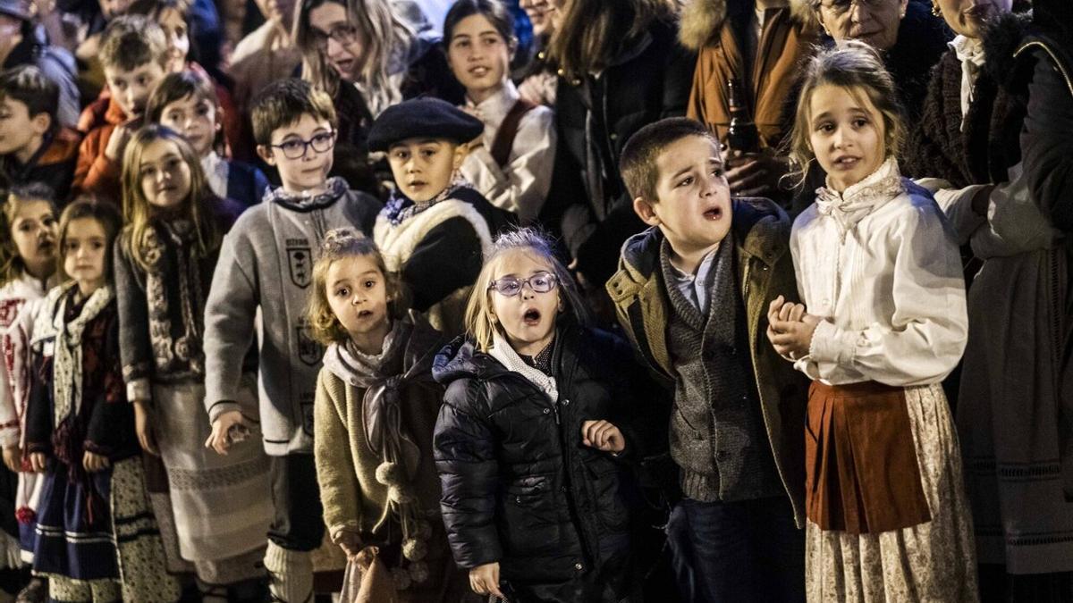 Olentzero, en las calles de Pamplona (III)