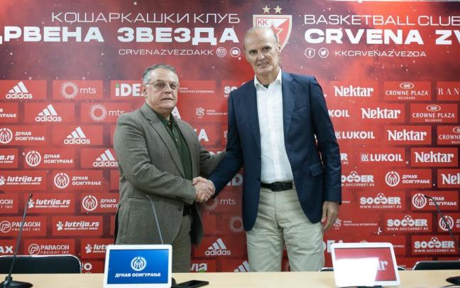 Ivanovic ha sido presentado esta semana como nuevo entrenador del Estrella Roja Ivanovic ha sido presentado esta semana como nuevo entrenador del Estrella Roja