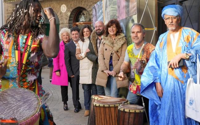 I Encuentro de municipios por el Día internacional de la persona migrante celebrado en Zarautz.