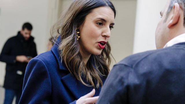 La ministra de Igualdad, Irene Montero.