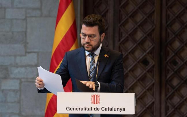 El presidente de la Generalitat, Pere Aragonès. El presidente de la Generalitat, Pere Aragonès.