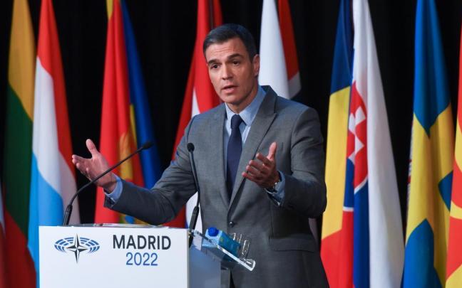 Sánchez interviene en la tercera jornada de la 68º sesión anual de la Asamblea Parlamentaria de la ONU en Madrid.