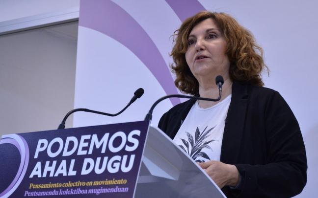 La coordinadora general de Podemos Ahal Dugu y diputada de Unidas Podemos, Pilar Garrido La coordinadora general de Podemos Ahal Dugu y diputada de Unidas Podemos, Pilar Garrido