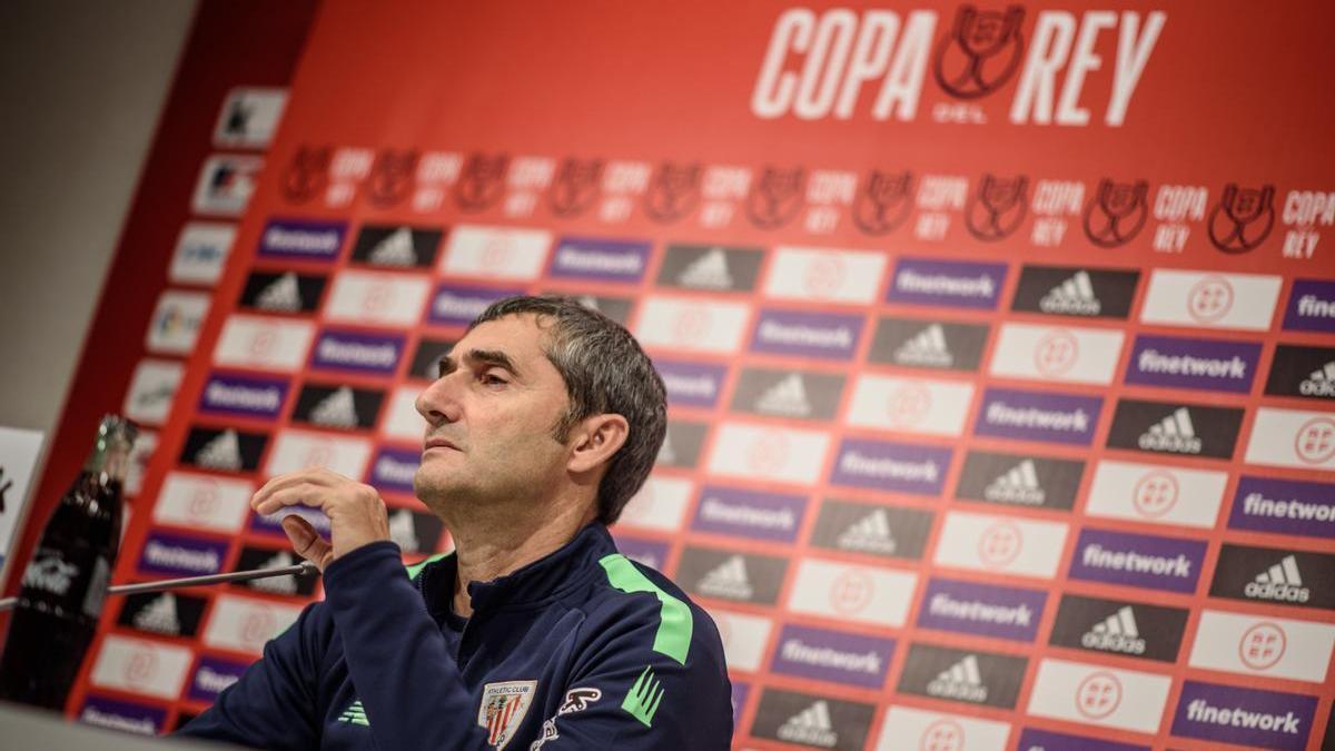 Ernesto Valverde, entrenador del Athletic Club