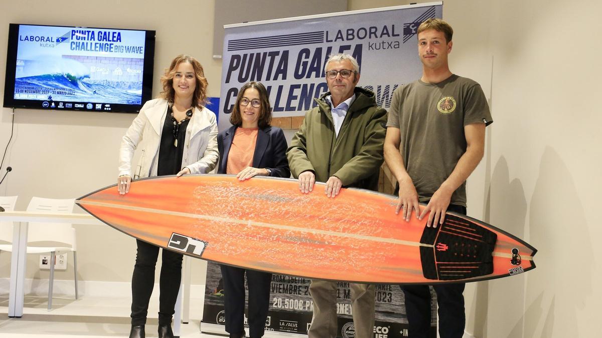 La presentación del Punta Galea Challenge tuvo lugar en el centro de emprendimiento Getxo Itsas Hub.
