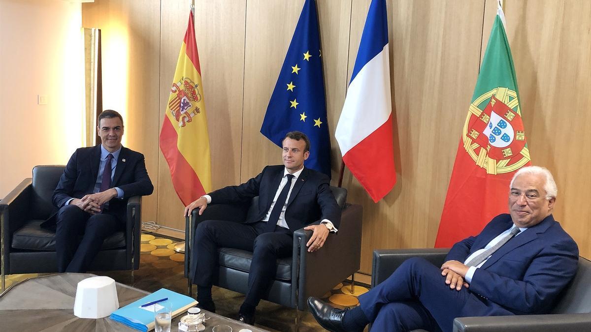 Sánchez, Macron y Costa, impulsores del BarMar.