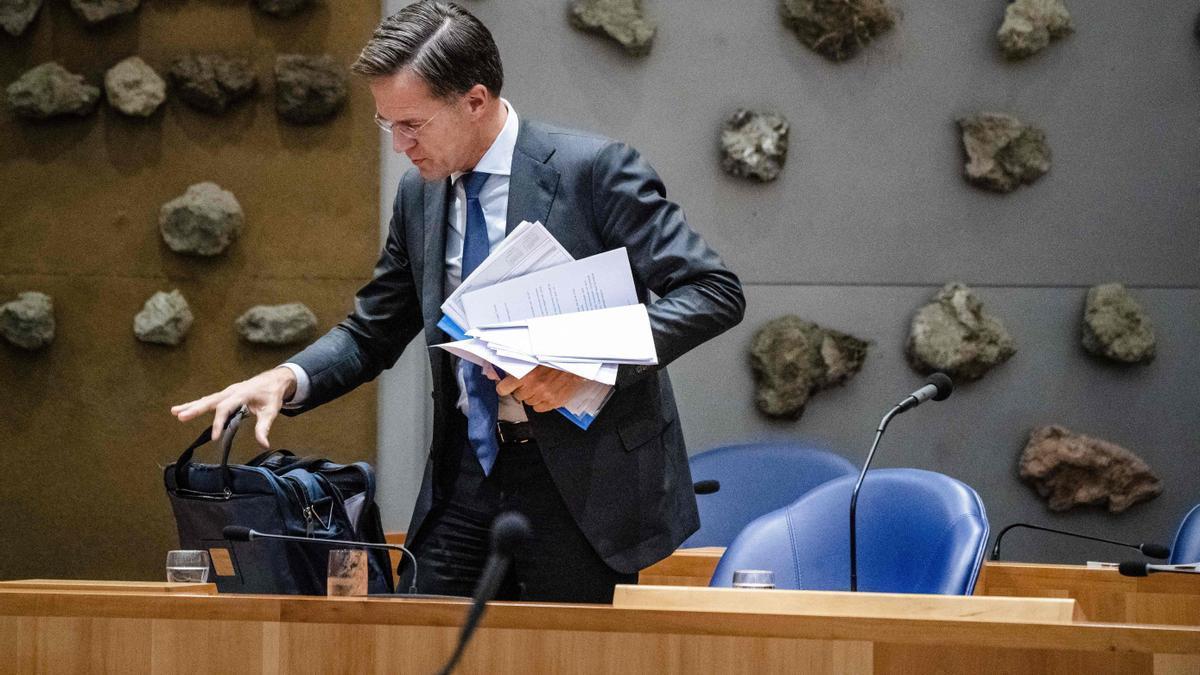 El primer ministro, Mark Rutte.