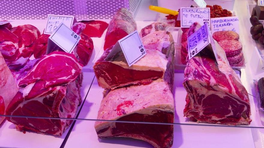 Los productos frescos, como la carne, están acusando una mayor inflación.