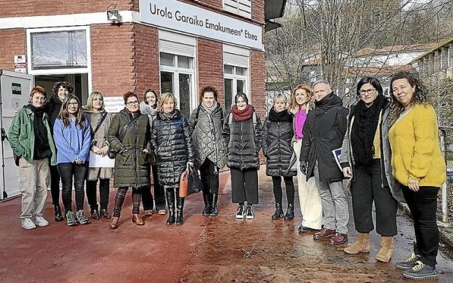 Zaintza diagnostikoaren jarraipen batzordeko kideak. | ARGAZKIA: N.G.