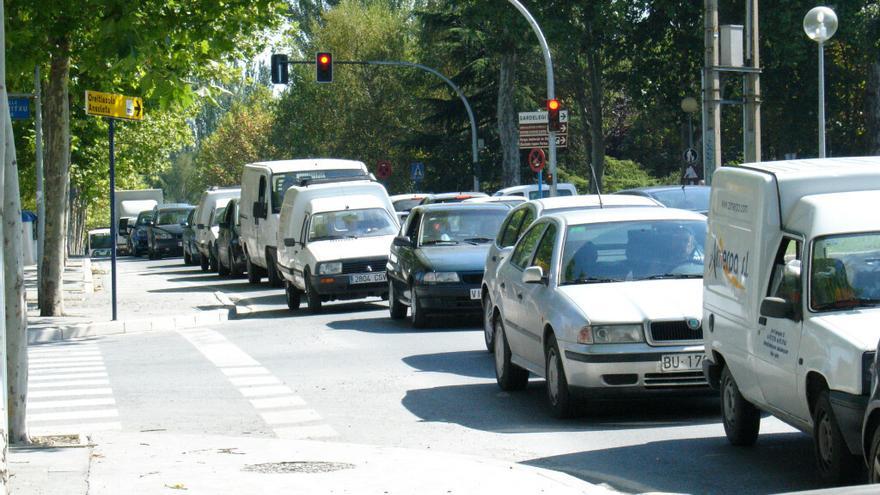 Tráfico en Vitoria