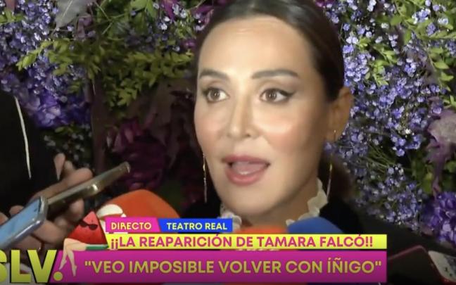 Tamara Falcó reaparece ante la prensa tras cancelar su compromiso. Tamara Falcó reaparece ante la prensa tras cancelar su compromiso.