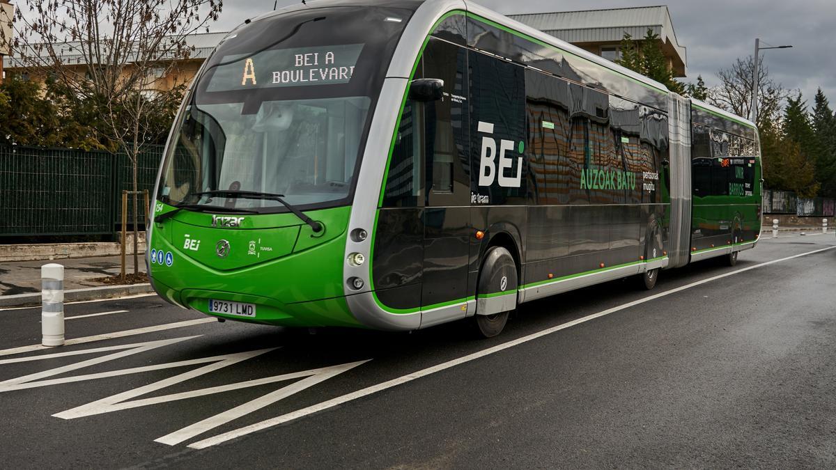 El BEI es la línea más utilizada de Tuvisa, superando los 3 millones de pasajeros