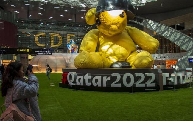 Llegada al Nuevo Aeropuerto Internacional de Doha. Llegada al Nuevo Aeropuerto Internacional de Doha.