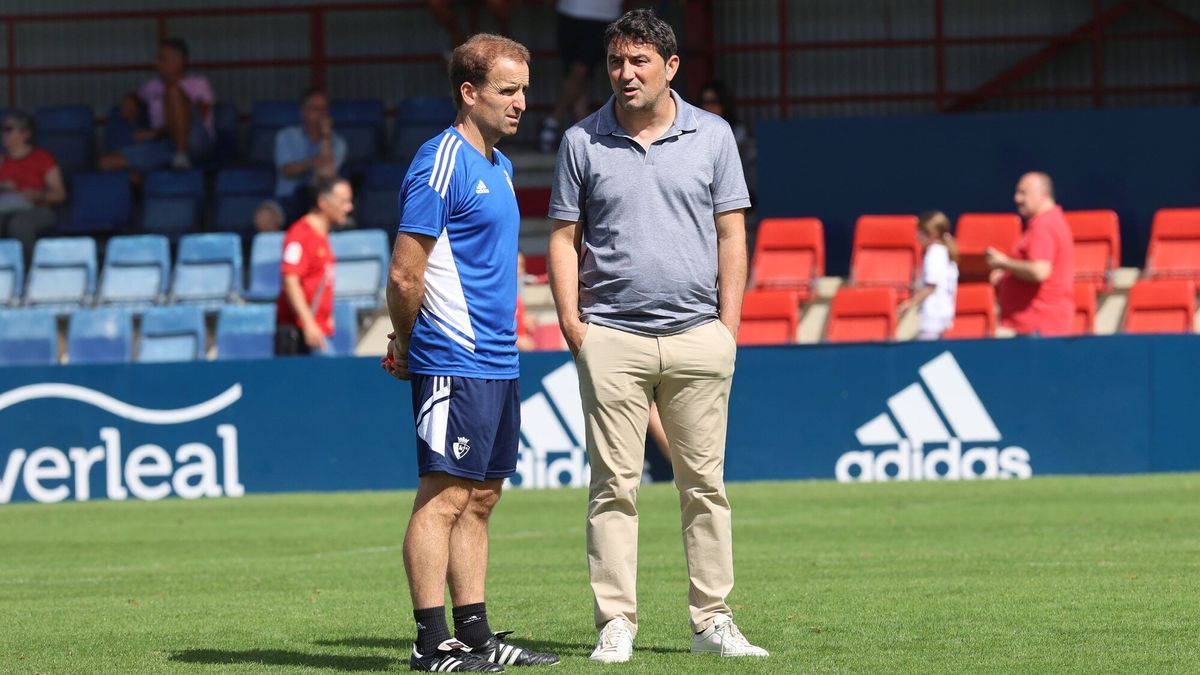 Entrenamiento de Osasuna 24 de agosto