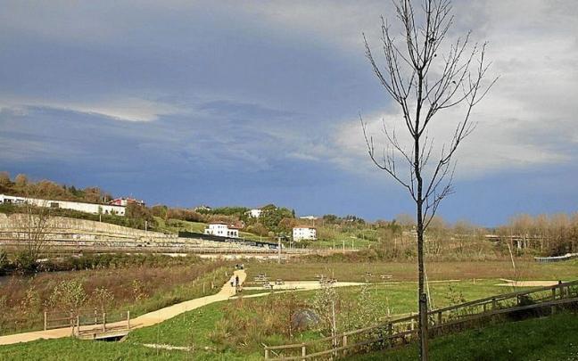 Parque fluvial Andre Gobadarien Ibai Parkea.
