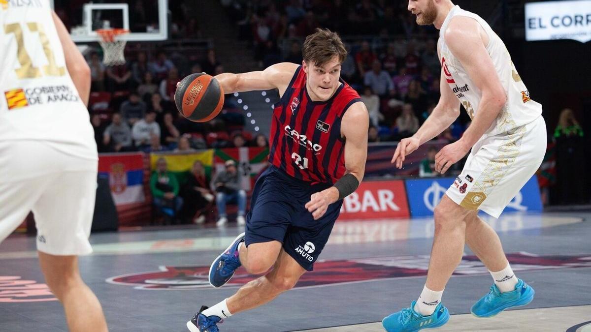 Tras cumplir dos años en Gasteiz, Maik Kotsar es uno de los muchos descartes de Baskonia este verano