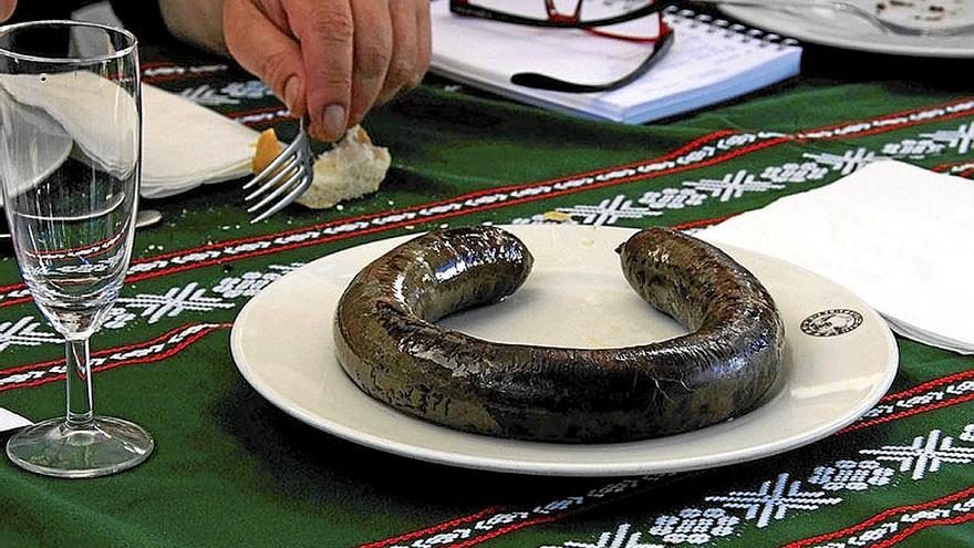 Este miércoles se podrán degustar varias de las mejores morcillas de Gipuzkoa en Ordizia. Foto: N.G.