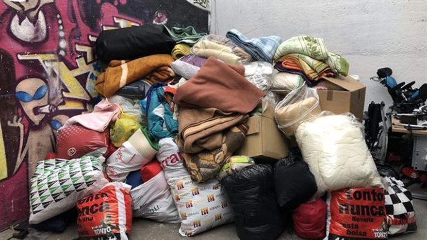 La Ortopedia Bidari de Vitoria ya recogió mantas y sacos de dormir para los refugiados del pueblo sirio en 2020